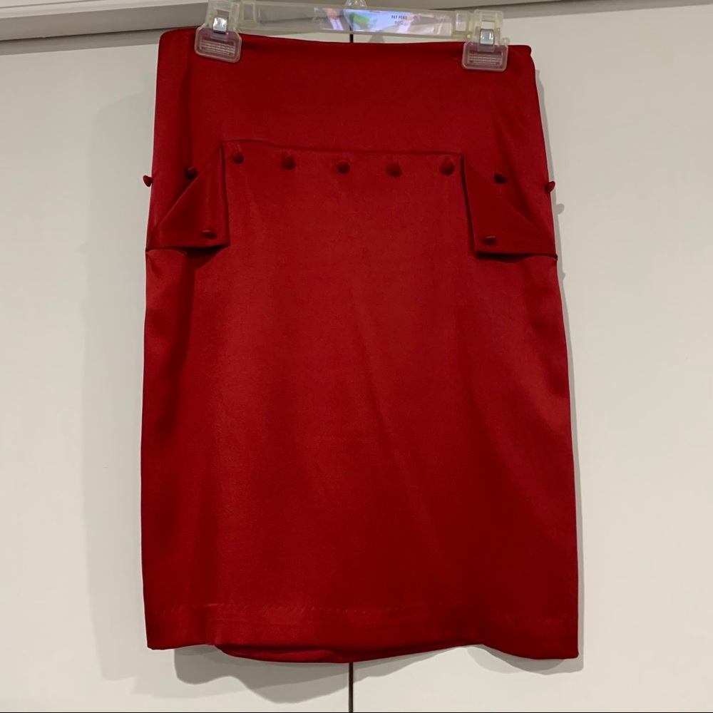 Gorgeous Red satin pencil skirt ❤️❤️❤️